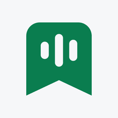 The Shmor mark, green, on light grey